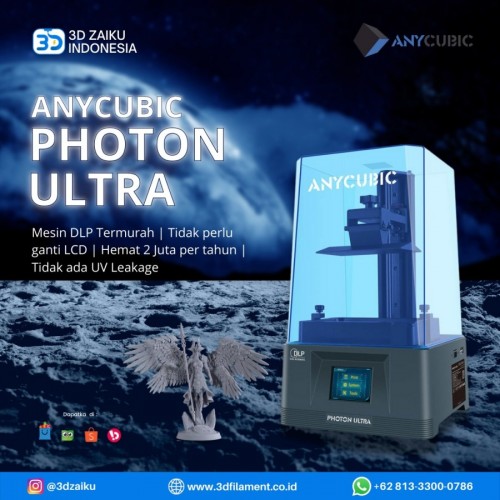 3D Printer Anycubic Photon Ultra DLP Presisi dan Tidak Perlu Ganti LCD